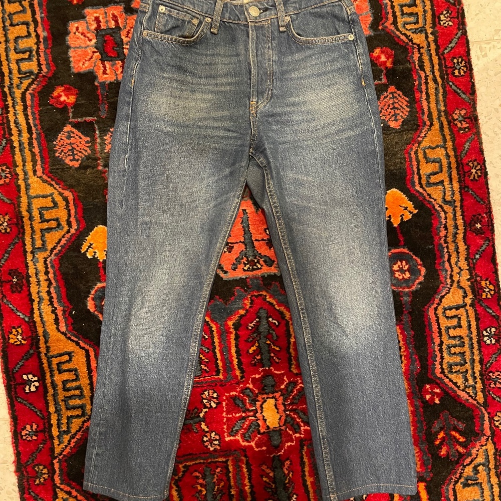 Rag and bone straight leg denim